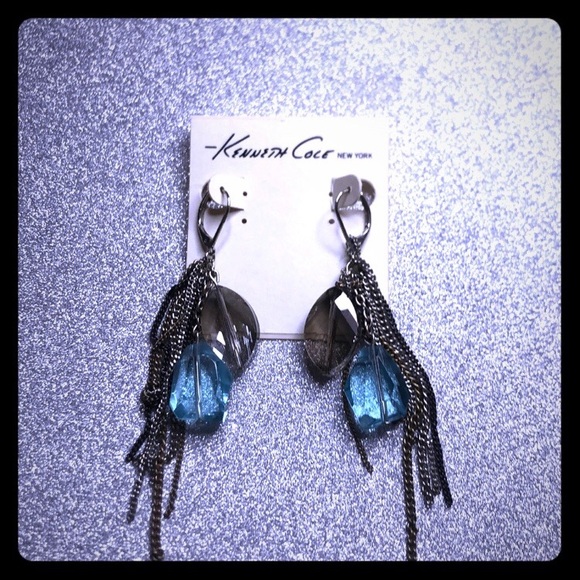 Kenneth Cole dangle earrings - Picture 1 of 5